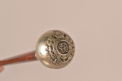 Lot 488 - A George V Royal Engineer swagger stick