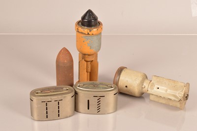 Lot 491 - Two Inert British Anti-Tank grenades