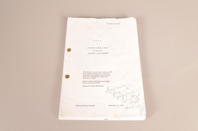 Lot 496 - Final Shooting Script of Zulu - The Battle of Rorke's Drift