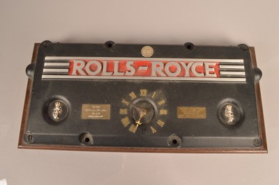 Lot 497 - A Rolls Royce Rocker Cover from a Challenger MBT