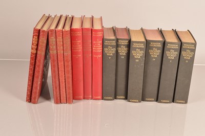 Lot 498 - Six Volumes of Winston Churchill's The Second World War by Cassell