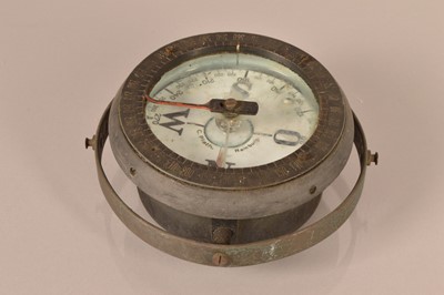 Lot 504 - A Heinkel Bomber gimble compass