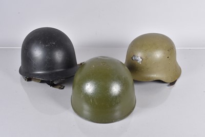 Lot 522 - A 1950s Dispatch Riders helmet