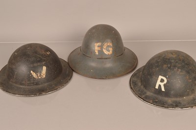 Lot 524 - A WWII Rescue Organisation Brodie Helmet