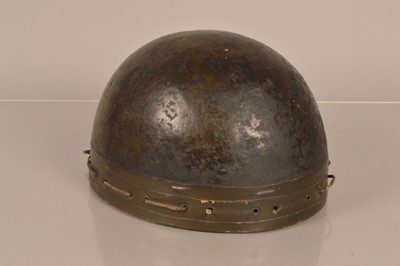 Lot 528 - A WWII British Dispatch Rider's Helmet