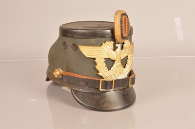 Lot 536 - A German Third Reich style Police Shako