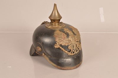 Lot 537 - An Imperial German Prussian Infantry Pickelhaube