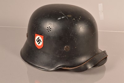 Lot 545 - A German Double Decal Police helmet