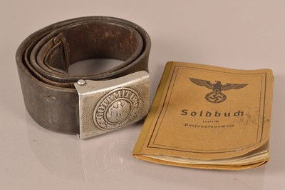 Lot 563 - A Third Reich Belt and Buckle