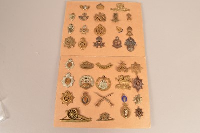 Lot 570 - A small collection of Cap badges