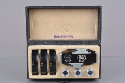 Lot 244 - A Zeiss Ikon Contameter 1343 Close Up Attachment