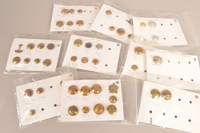 Lot 583 - A small collection of overseas buttons and badges
