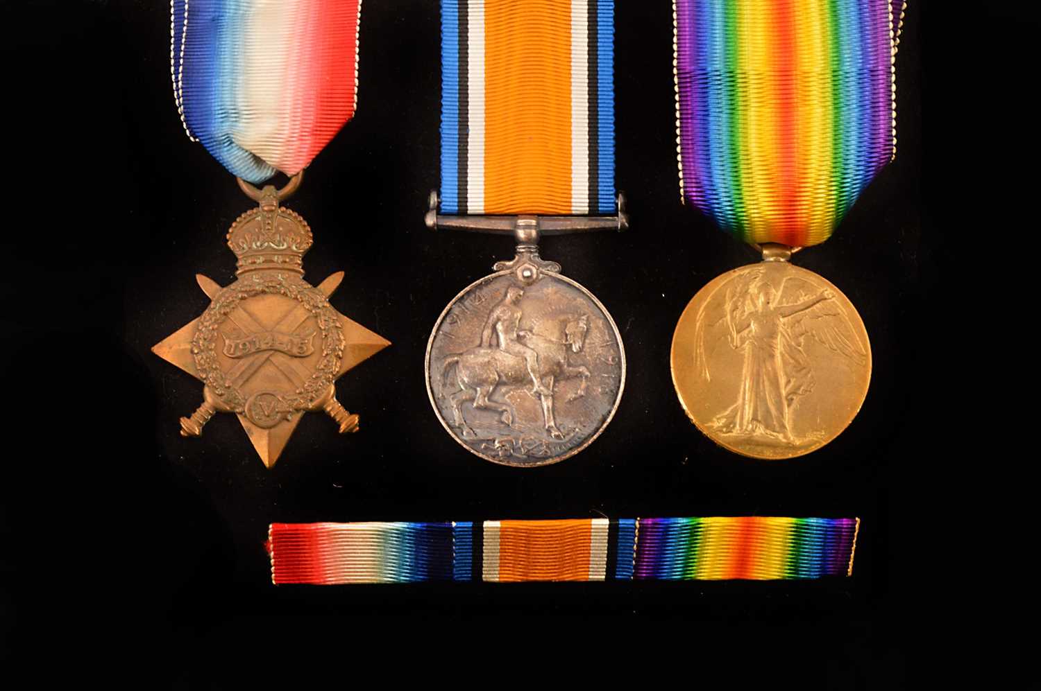 Lot 657 - A WWI Royal Field Artillery trio