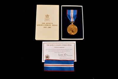 Lot 676 - A Queen's Golden Jubilee Medal 1952-2002
