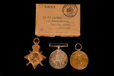 Lot 677 - A WWI Royal Engineers trio