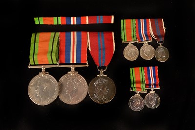 Lot 678 - A WWII Duo and Elizabeth II Coronation group