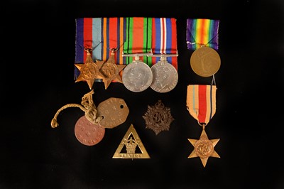 Lot 680 - A WWI Army Service Corps Victory medal