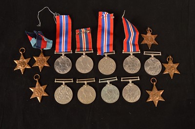 Lot 681 - A collection of British WWII medals