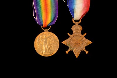 Lot 686 - A WWI Royal West Kent Regiment duo