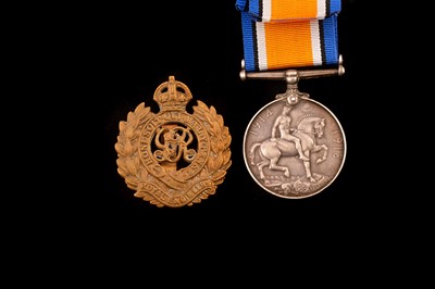 Lot 687 - A WWI Royal Engineers War medal