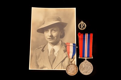 Lot 694 - A WWII Queen Alexandra's Imperial Military Nursing Service Reserves War medal
