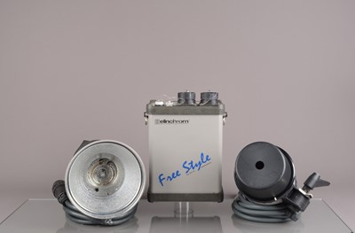 Lot 266 - An Elinchrom Free Style Portable Studio Flash Kit