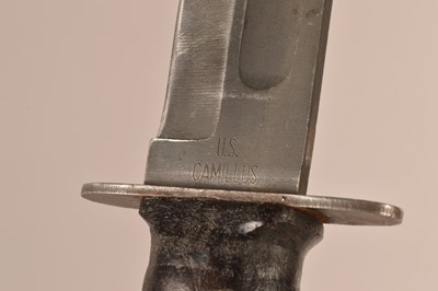Lot 718 - A US Kabar fighting knife by Camillus