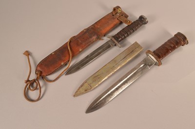 Lot 719 - A US M3 fighting knife