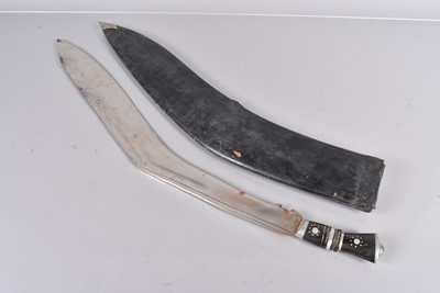 Lot 751 - A very large Indian Kukri knife