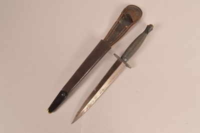 Lot 759 - A Fairbairn Sykes fighting dagger by William Rodgers