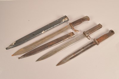 Lot 780 - A WWI German Ersatz 98/05 Butcher bayonet