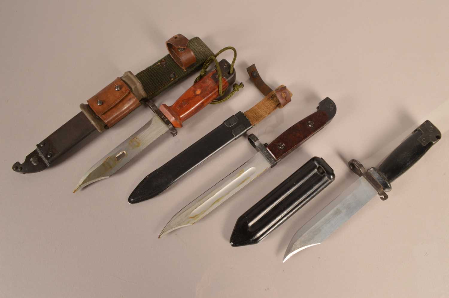 Lot 786 - A Chinese AK47 bayonet and scabbard