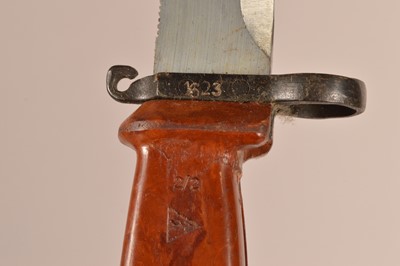 Lot 786 - A Chinese AK47 bayonet and scabbard