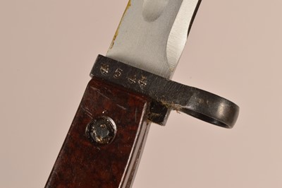 Lot 786 - A Chinese AK47 bayonet and scabbard