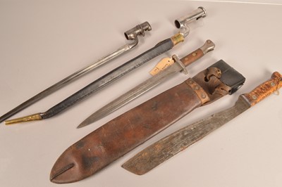 Lot 788 - A War Department stamped Socket bayonet