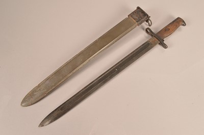 Lot 800 - A US 1905 Pattern sword bayonet