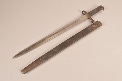 Lot 806 - A British 1887 Pattern sword bayonet