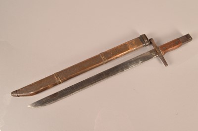 Lot 817 - A Japanese Type 30 Variation Q Bayonet