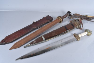 Lot 820 - Two Reproduction Sidearms