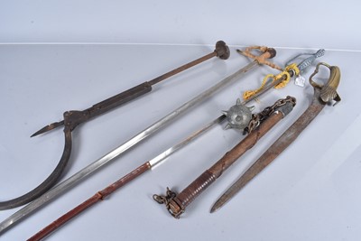 Lot 822 - Two Matador style blades