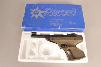 Lot 865 - A German FB Record pistol