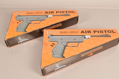 Lot 866 - Two Model SMK S3 .22 Air Pistols