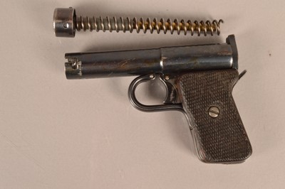 Lot 876 - A 1930s German DRGM Tell II Air Pistol