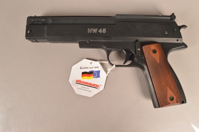 Lot 893 - A Weihrauch HW45 air pistol