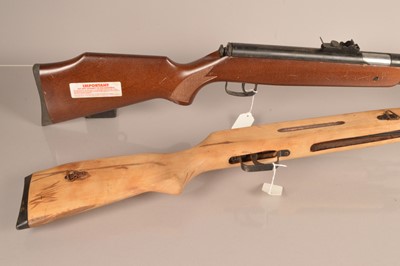 Lot 908 - Two Under Lever Air Rifles