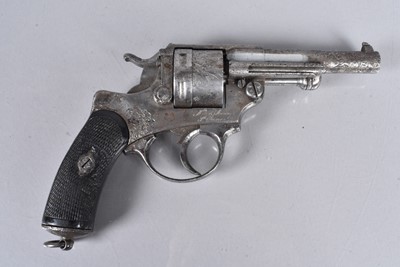 Lot 963 - A Deactivated Belgian St Etienne 11mm Six Shot Revolver