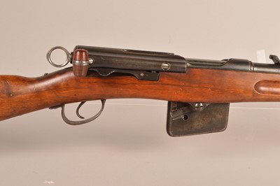 Lot 969 - An obsolete calibre Schmidt Rubin Straight Pull rifle