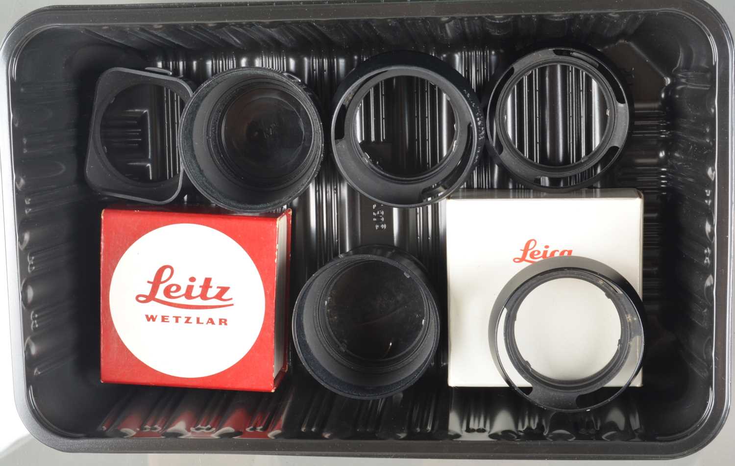Lot 24 - A Group of Leica Lens Hoods