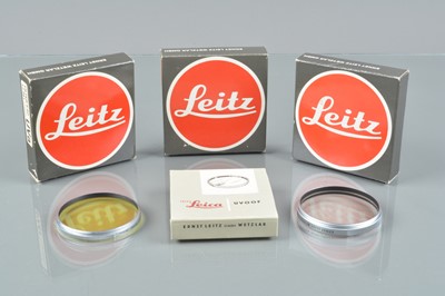 Lot 28 - Five Leitz 60mm Filters