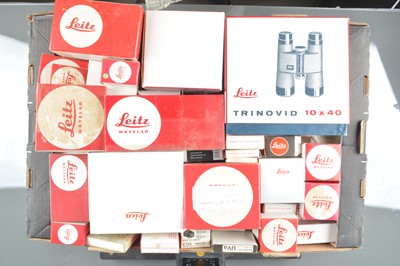 Lot 31 - A Group of Leitz Empty Boxes